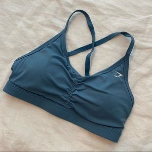 Gymshark ruched training bra size small